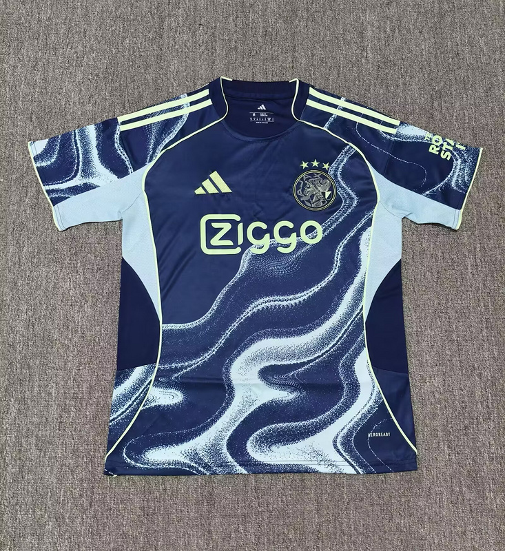 AAA Quality Ajax 25/26 Away Dark Blue Soccer Jersey
